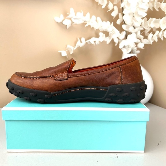 B.U.M. Equipment Leather and Rubber Slip on Shoes in Spice Size 7 - Picture 10 of 17